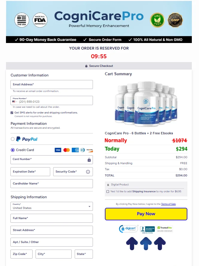 CogniCare Pro 3 bottle pack – best value